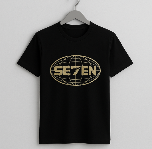 Black Se7en Tee
