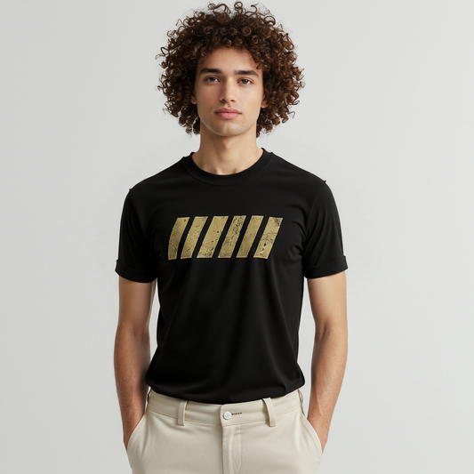 Black Seven Cell Tee