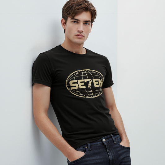 Black Se7en Tee