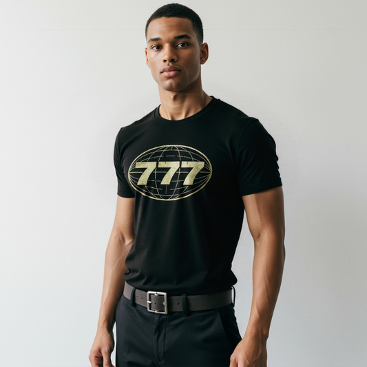 Black 777 Tee